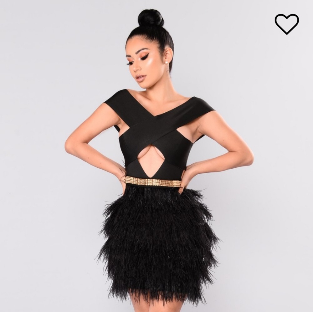 Feathered Bandage Drees